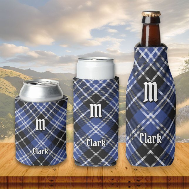 Clan Clark Tartan Can Cooler (Creator Uploaded)