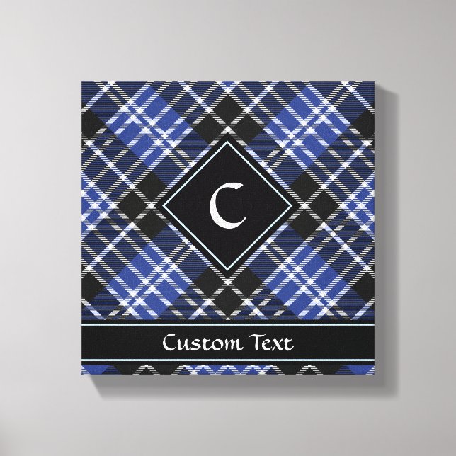 Clan Clark Tartan Canvas Print (Front)