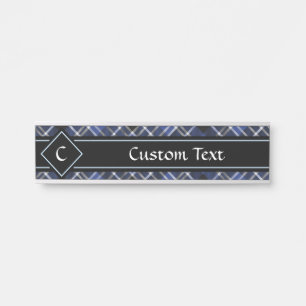 Clan Clark Tartan Door Sign