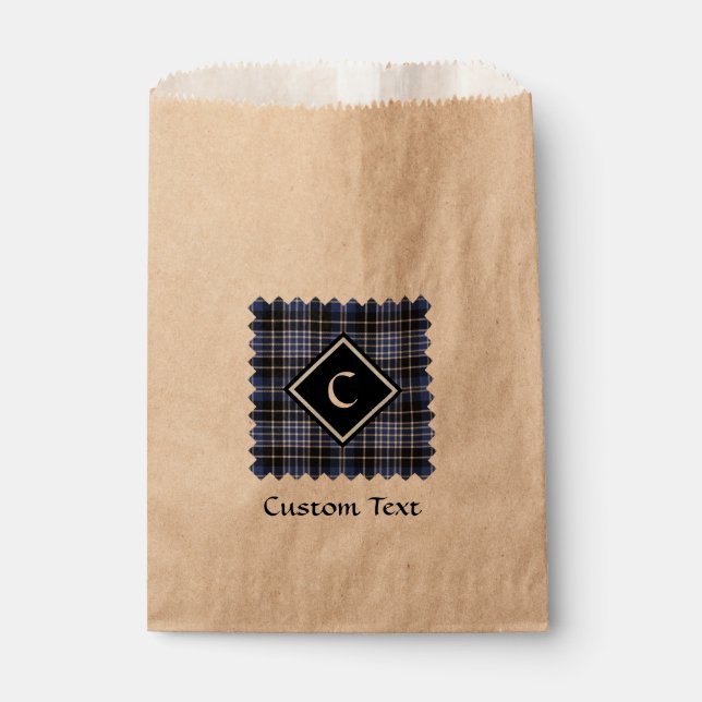 Clan Clark Tartan Favour Bags (Front)