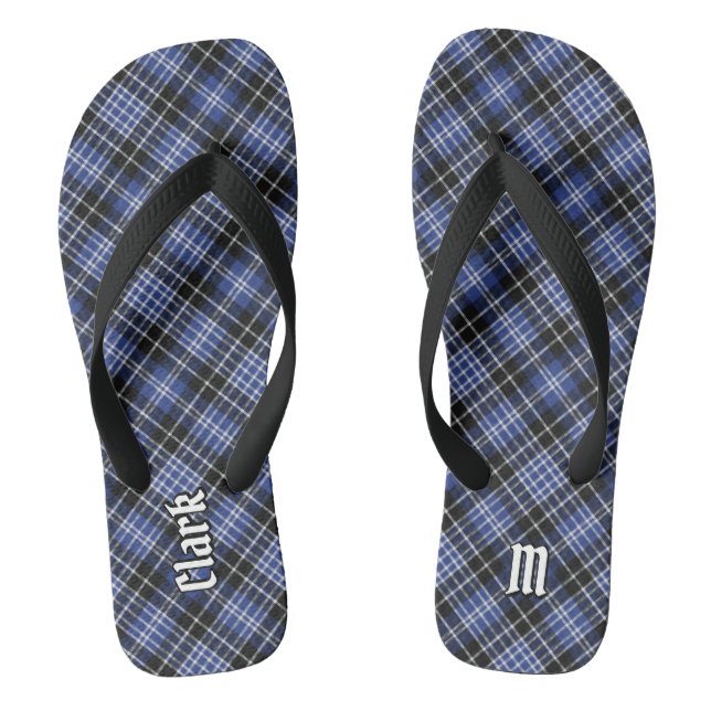 Clan Clark Tartan Flip Flops (Footbed)