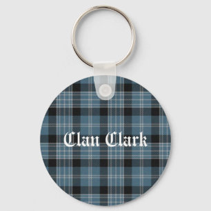 Clan Clark Tartan Key Ring