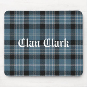 Clan Clark Tartan Mouse Mat