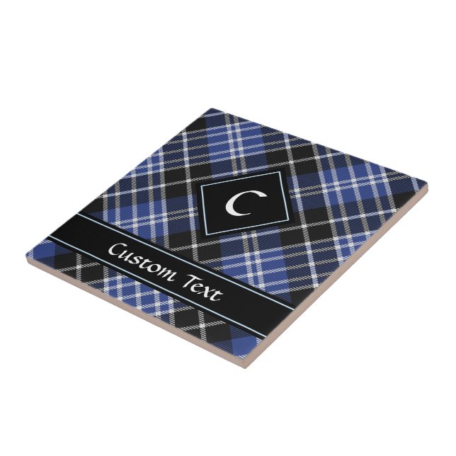Clan Clark Tartan Tile (Side)