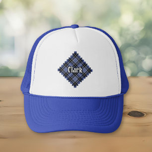 Clan Clark Tartan Trucker Hat
