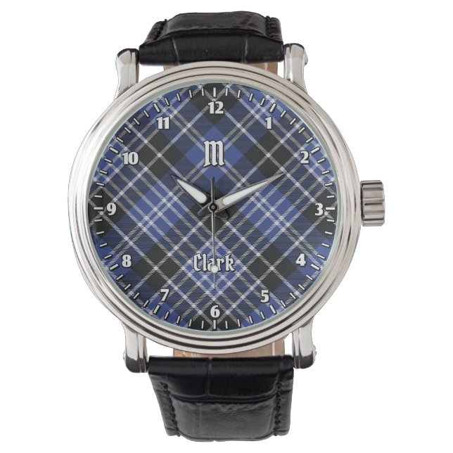 Clan Clark Tartan Watch (Front)
