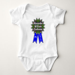 Clan Cochrane #1 Award Blue Ribbon Baby Bodysuit