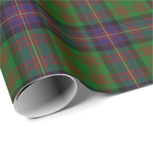 Clan Cochrane Cochran Scottish Tartan Wrapping Paper