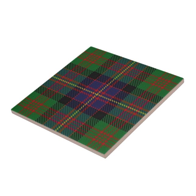 Clan Cochrane Scottish Expressions Tartan Tile (Side)