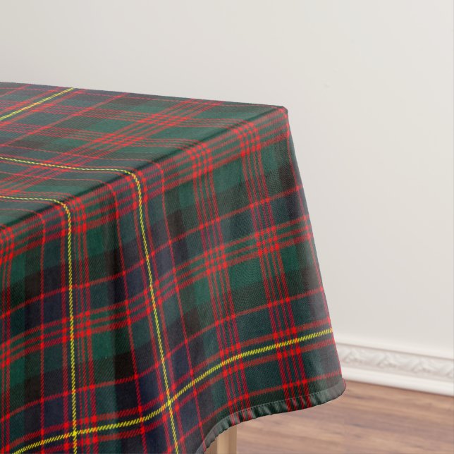 Clan Cochrane Tartan Tablecloth (In Situ)