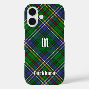 Clan Cockburn Tartan iPhone 16 Case