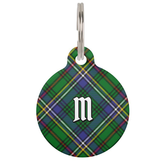 Clan Cockburn Tartan Pet Tag (Front)