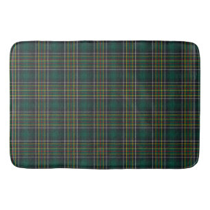 Clan Cockburn Tartan Plaid Bath Mat
