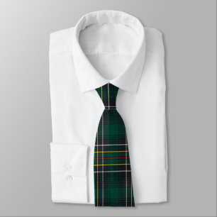Clan Cockburn Tartan Plaid Tie