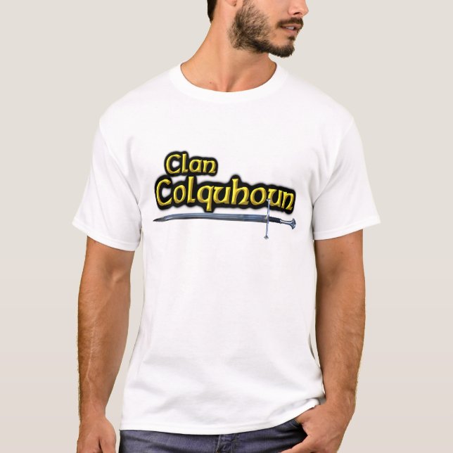 Clan Colquhoun Inspired Scottish T-Shirt (Front)