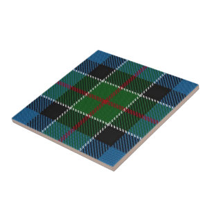 Clan Colquhoun Scottish Expressions Tartan Tile