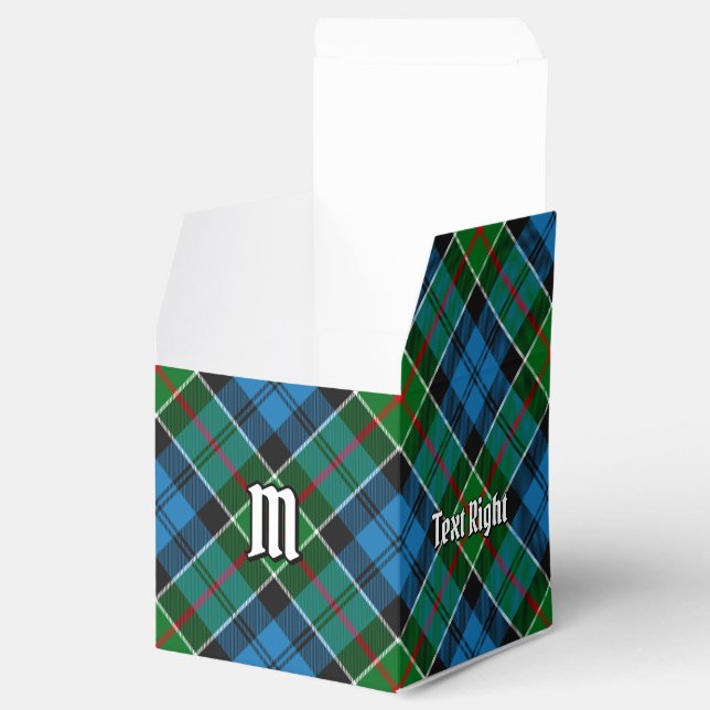 Clan Colquhoun Tartan Favour Box (Opened)