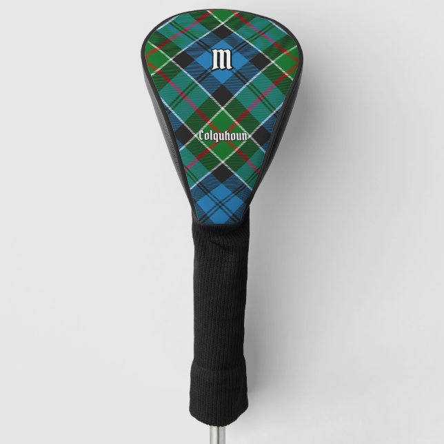 Clan Colquhoun Tartan Golf Head Cover (Front)