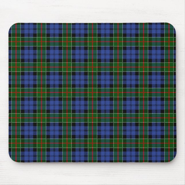Clan Colquhoun Tartan Mouse Mat (Front)