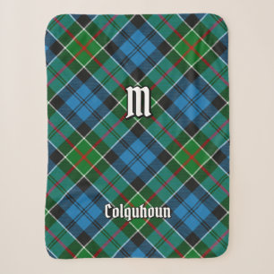 Clan Colquhoun Tartan Sherpa Blanket