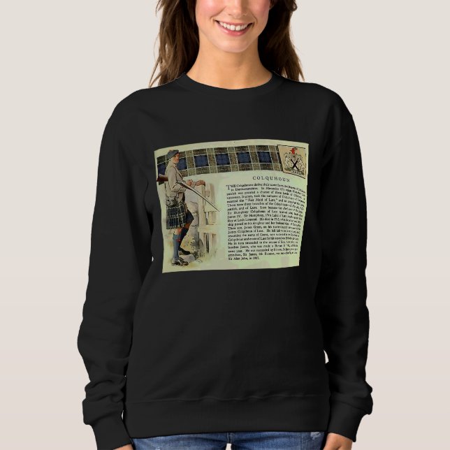 Clan Colquhoun Vintage Sweatshirt (Front)