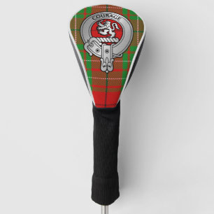 Clan Comyn   Cumming Crest & Tartan Golf Head Cover