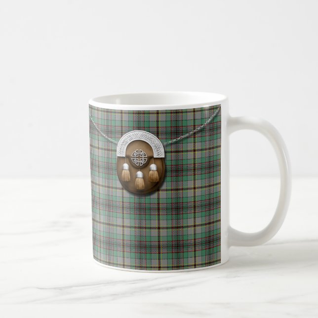 Clan Craig Tartan And Sporran Coffee Mug (Right)