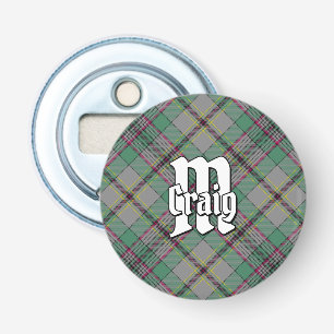 Clan Craig Tartan Bottle Opener
