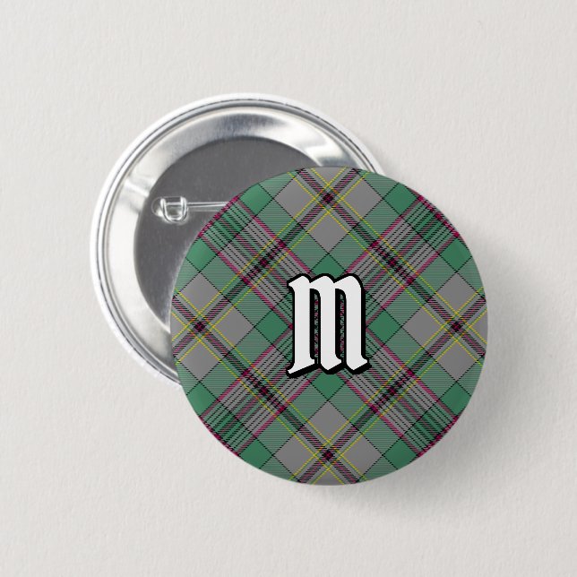 Clan Craig Tartan Button (Front & Back)