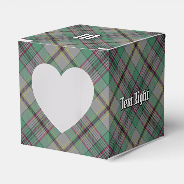 Clan Craig Tartan Favour Box (Front Side)