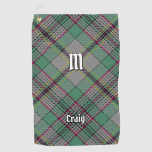 Clan Craig Tartan Golf Towel