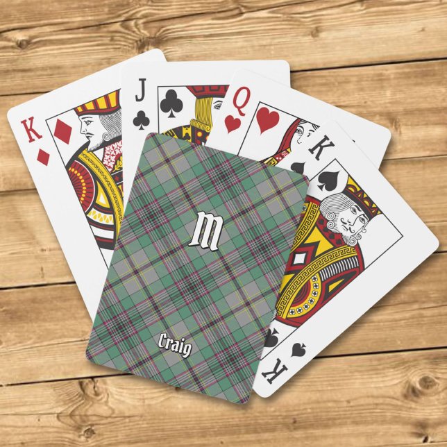Clan Craig Tartan Playing Cards (Creator Uploaded)
