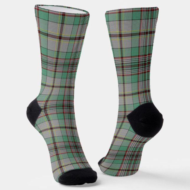 Clan Craig Tartan  Socks (Angled)