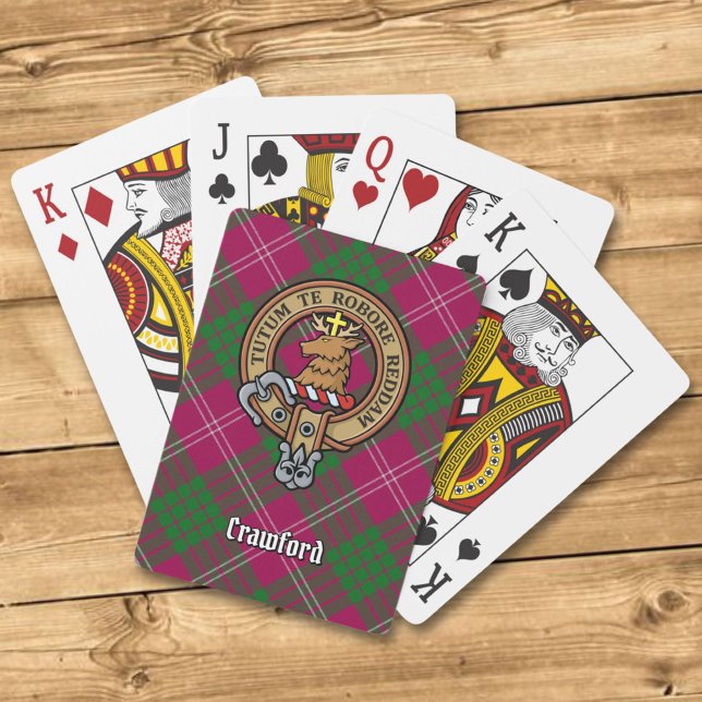 Clan Crawford Crest Playing Cards (Creator Uploaded)