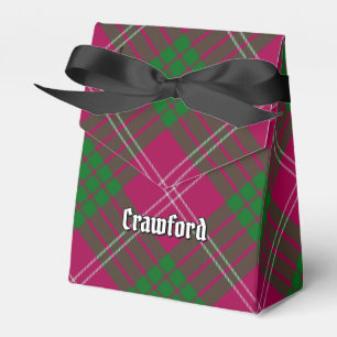 Clan Crawford Tartan Favour Box