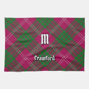 Clan Crawford Tartan Kitchen Towel