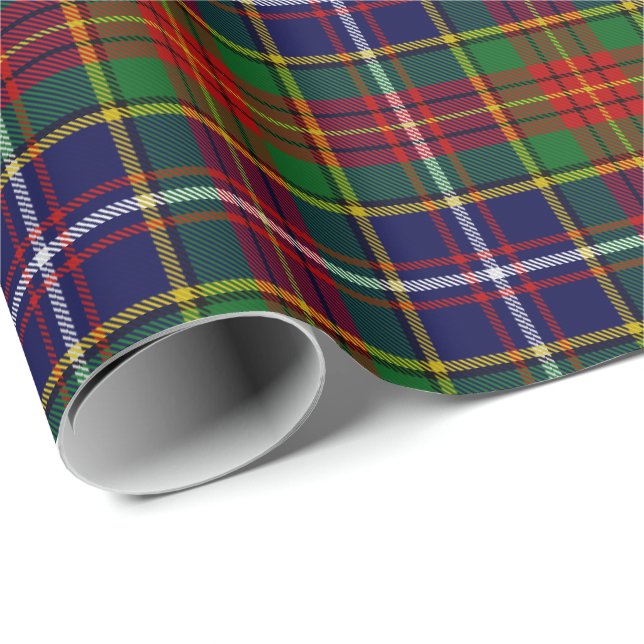 Clan Crozier Tartan Wrapping Paper (Roll Corner)
