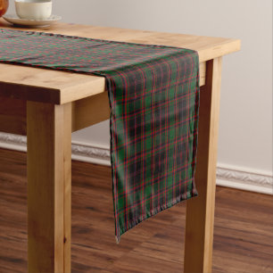 Clan Cumming Cummings Hunting Tartan Plaid Short Table Runner