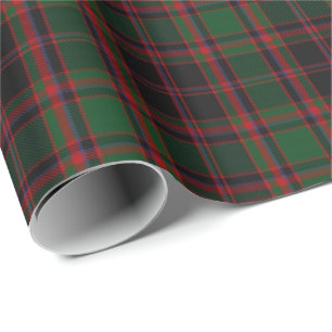 Clan Cumming Cummings Scottish Hunting Tartan Wrapping Paper