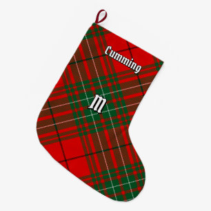 Clan Cumming Tartan Large Christmas Stocking