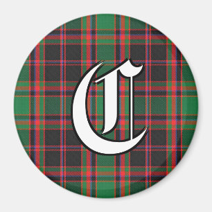 Clan Cumming Tartan Plaid Accents Magnet