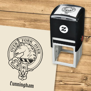 Clan Cunningham Crest Self-inking Stamp