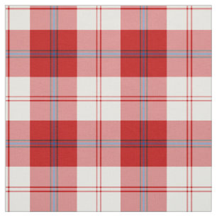 Clan Cunningham Dress Tartan Red Plaid Fabric