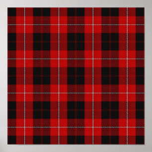 Clan Cunningham Tartan - Digital Download Poster