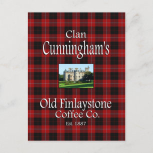 Clan Cunningham's Old Finlaystone Coffee Co. Postcard