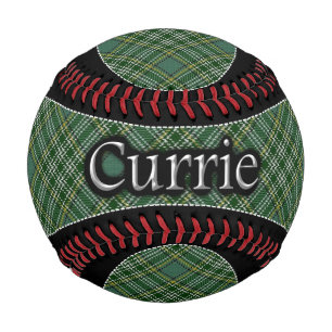 Clan Currie Scottish Tartan Baseball