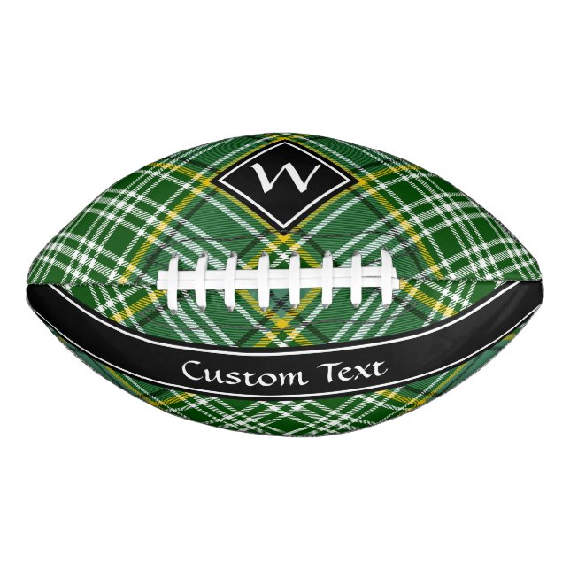 Clan Currie Tartan American Football (Front)