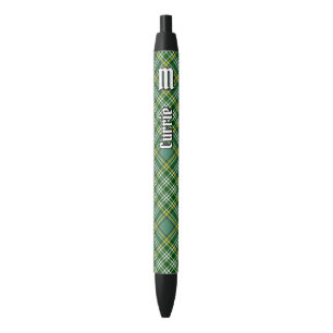 Clan Currie Tartan Black Ink Pen