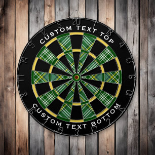 Clan Currie Tartan Dartboard
