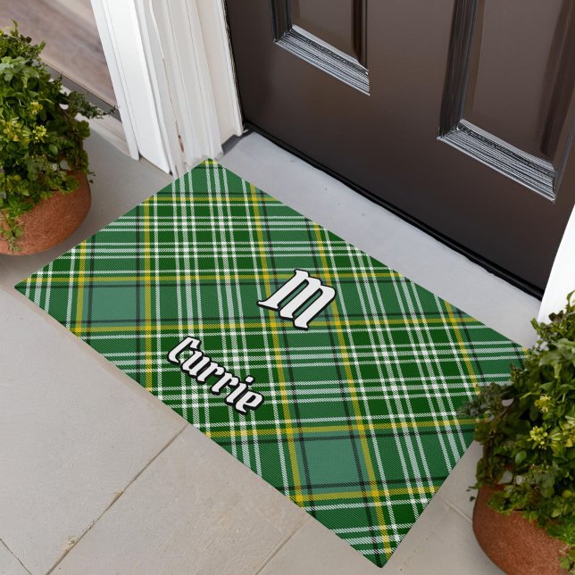 Clan Currie Tartan Doormat (Creator Uploaded)